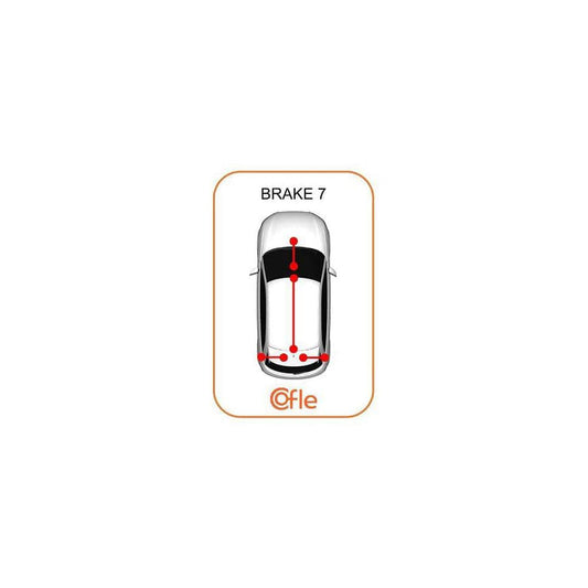 Cofle 92.1.Re007 Hand Brake Cable for Renault Trafic