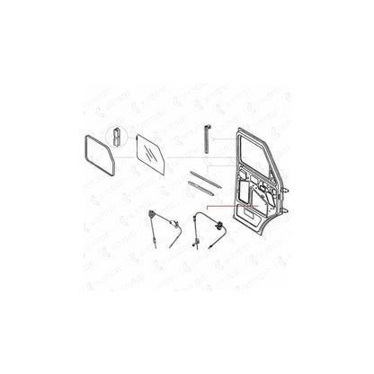Covind 038/165 Window Regulator for Iveco Daily