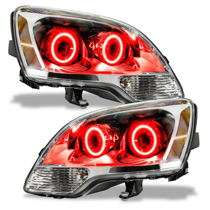 ORACLE Lighting Oracle 07-12 GMC Acadia LED Headlight Halo Kit - Red