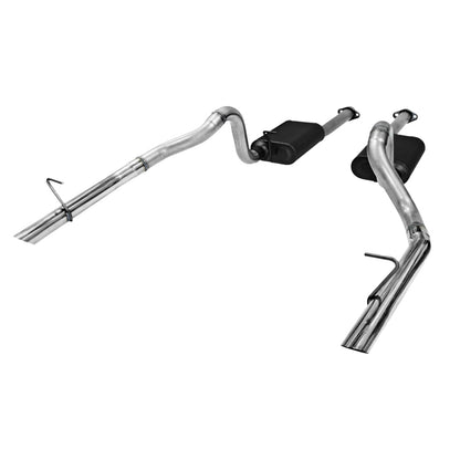 Flowmaster 87-93 Mustang 5.0L LX /86 GT American Thunder SS Cat-Back Exhaust System