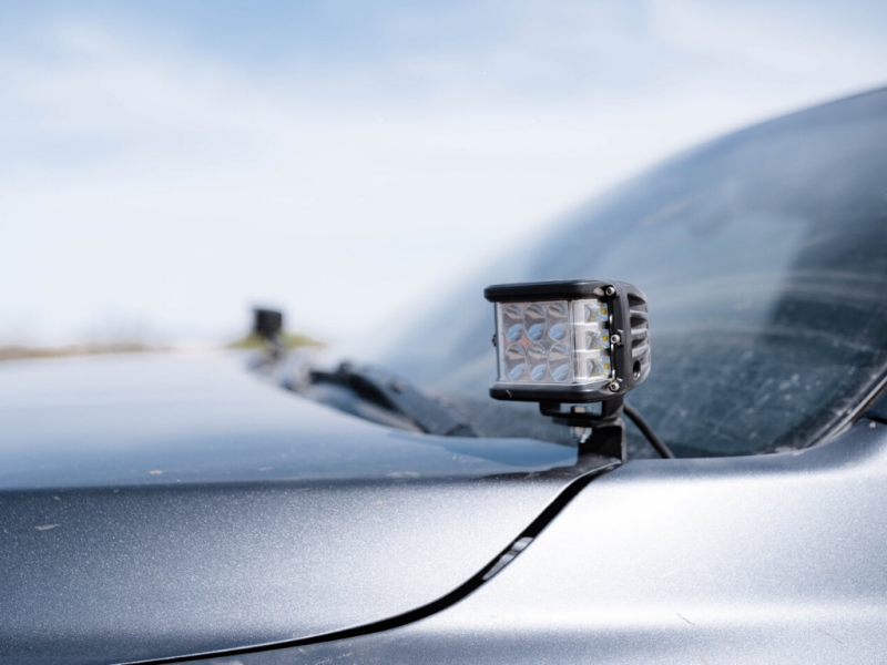 Cali Raised LED Cali Raised 2016-2023 Toyota Tacoma Low Profile Ditch Light Brackets Kit - No Switch