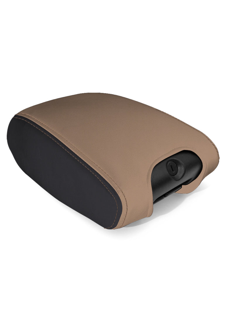 PRP Seats PRP 11-18 Jeep Wrangler JK/JKU Center Console Cover - Black/Tan