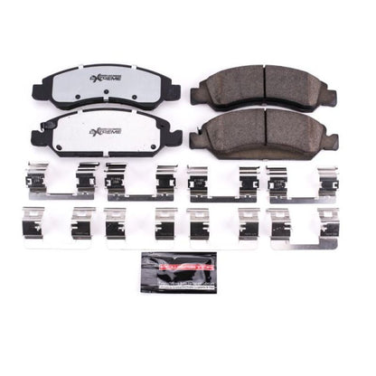 PowerStop Power Stop 2008 Chevrolet Avalanche Front Z36 Truck & Tow Brake Pads w/Hardware