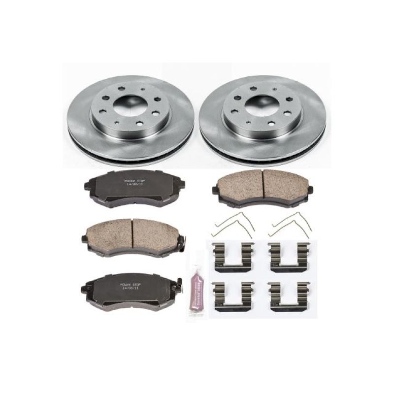 PowerStop Power Stop 98-01 Hyundai Elantra Front Autospecialty Brake Kit