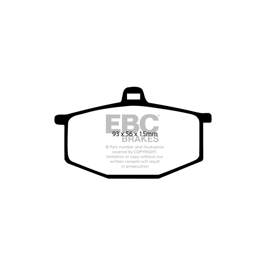 EBC DP284 Renault Ultimax Front Brake Pads 2 | ML Performance UK Car Parts