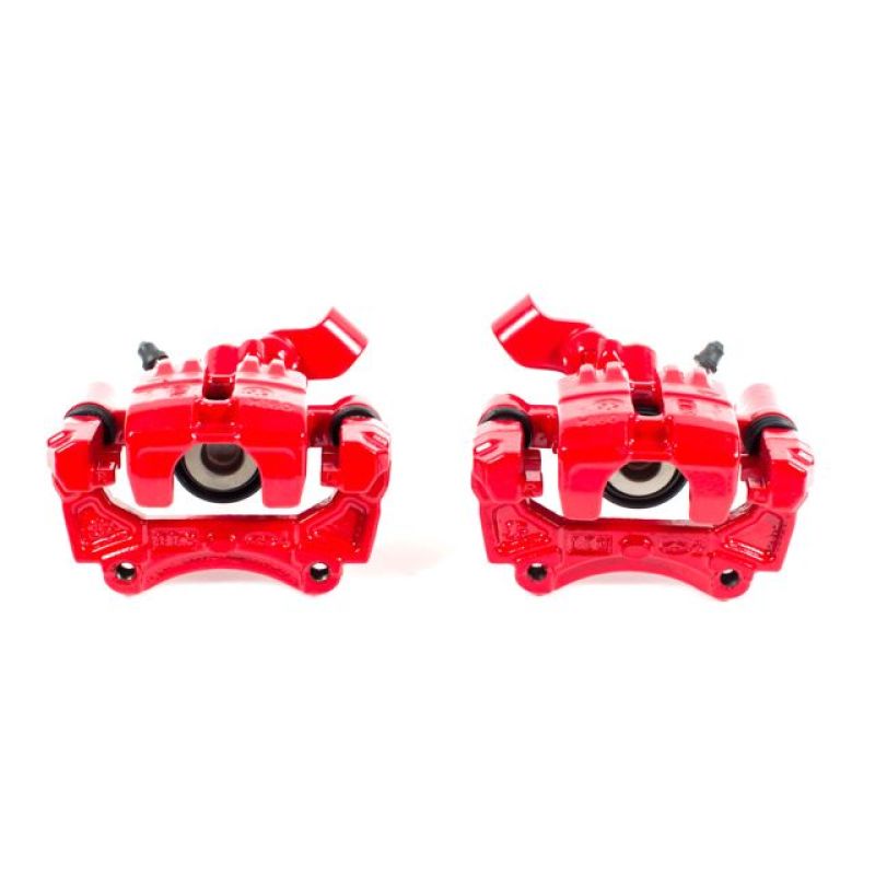 PowerStop Power Stop 01-05 Mazda Miata Rear Red Calipers w/Brackets - Pair
