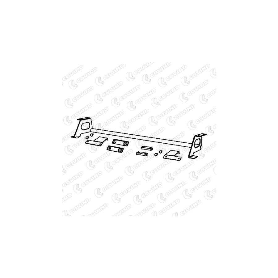 Covind 530/480 Mounting Kit, Sun Visor