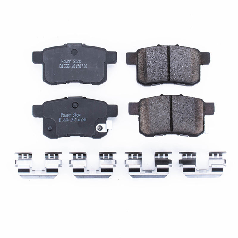 PowerStop Power Stop 09-10 Acura TSX Rear Z17 Evolution Ceramic Brake Pads w/Hardware