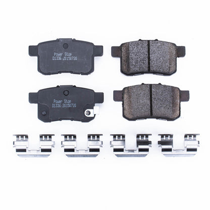PowerStop Power Stop 09-10 Acura TSX Rear Z17 Evolution Ceramic Brake Pads w/Hardware