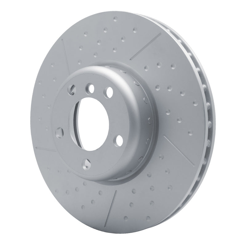DFC 12-21 BMW 330i Front Hi-Carbon Alloy Geomet Coated Rotor - Dimpled and Slotted