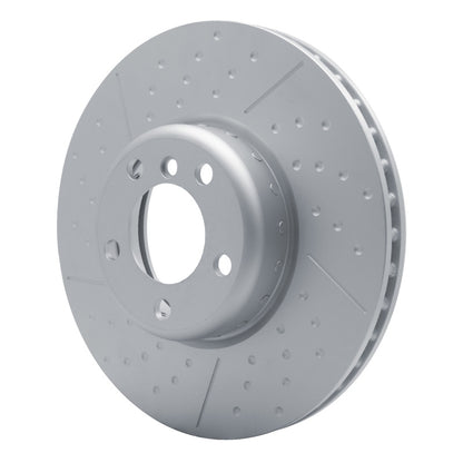 DFC 12-21 BMW 330i Front Hi-Carbon Alloy Geomet Coated Rotor - Dimpled and Slotted