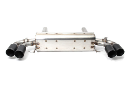 Dinan 18-23 BMW M550i (G30) Free Flow Axleback Exhaust System - Black Tips