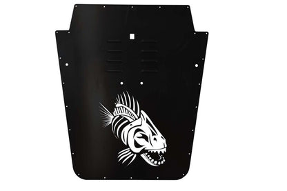 Fishbone Offroad 07-12 Jeep Wrangler JK Hood Louver - Black
