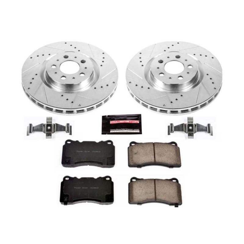 PowerStop Power Stop 04-07 Volvo S60 Front Z23 Evolution Sport Brake Kit