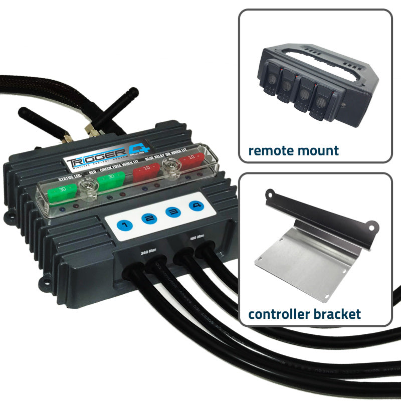 ORACLE Lighting Oracle Trigger 4 Plus Wireless Accessory Control System Combo Kit - Jeep Jl And Jt