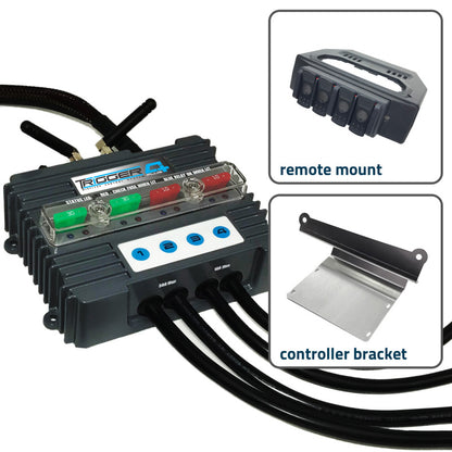 ORACLE Lighting Oracle Trigger 4 Plus Wireless Accessory Control System Combo Kit - Jeep Jl And Jt