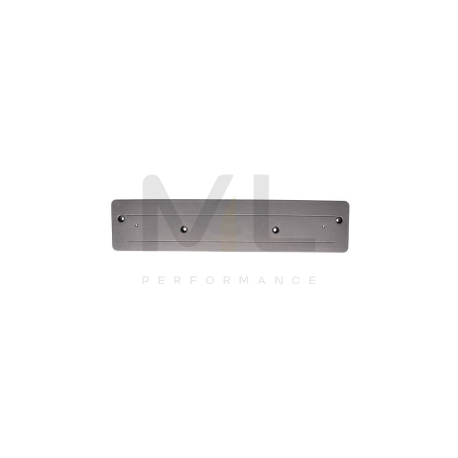 BLIC 6509-01-0095920P Number plate holder for BMW X5 (E53) Front, Black, frameless