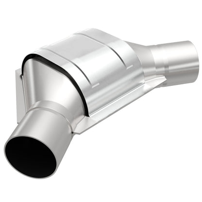 MagnaFlow Universal Catalytic Converter 2.00inch Angled Inlet/Outlet