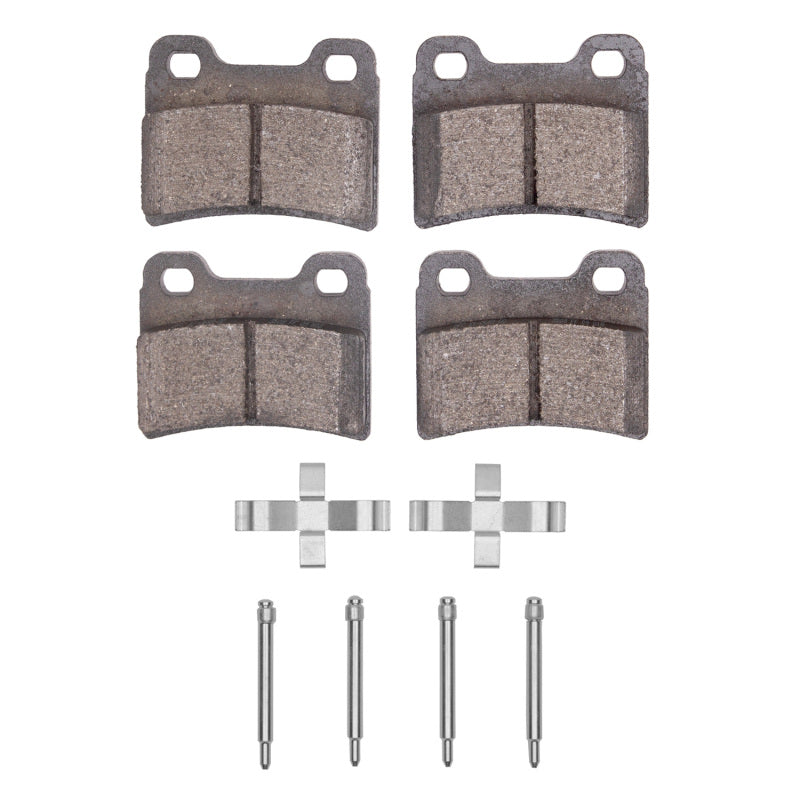 R1 Concepts R1 95-97 Kia Sephia Rear Optimum OE Pads & Hardware Kit