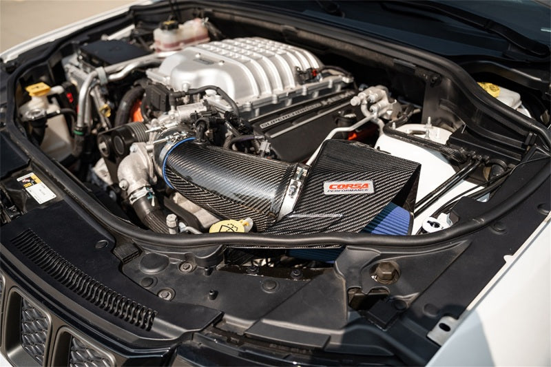 CORSA Performance Corsa 20-25 Dodge Durango SRT Hellcat Carbon Fiber Air Intake w/ MaxFlow 5 Oil Filter