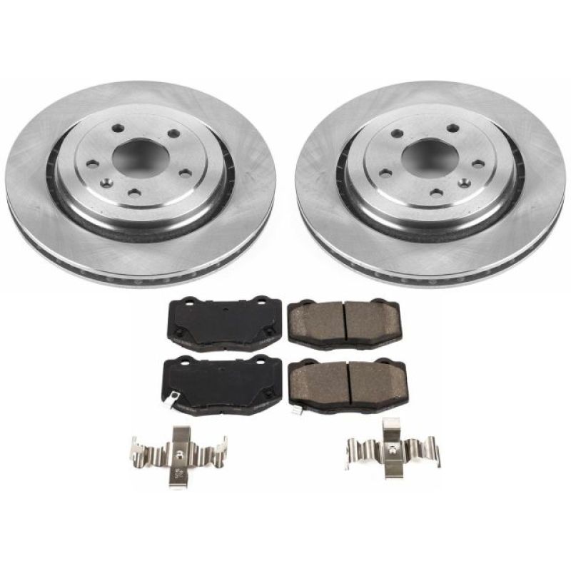 PowerStop Power Stop 14-19 Chevrolet Corvette Rear Autospecialty Brake Kit
