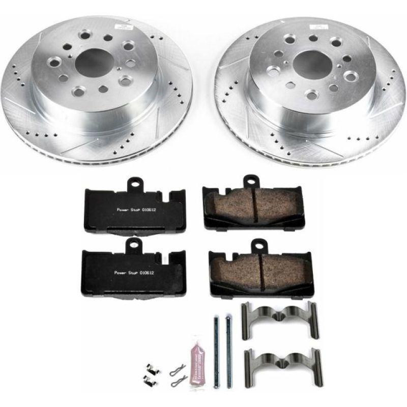 PowerStop Power Stop 01-06 Lexus LS430 Rear Z23 Evolution Sport Brake Kit
