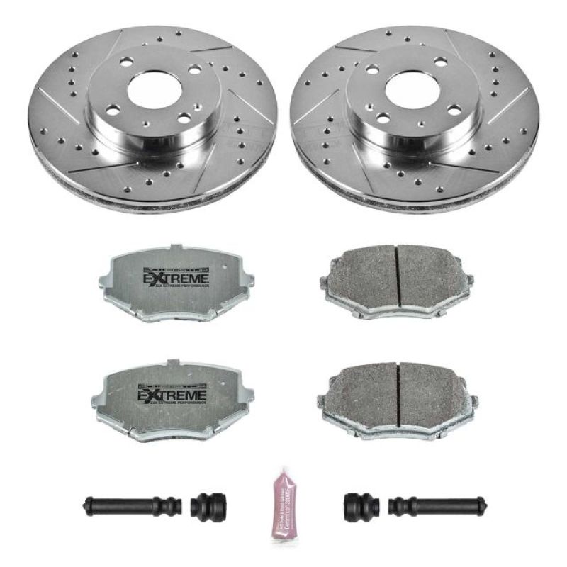 PowerStop Power Stop 94-97 Mazda Miata Front Z26 Street Warrior Brake Kit