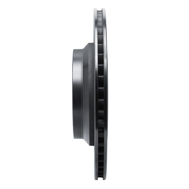 R1 Concepts R1 07-21 Lexus LS460 Rear Left Slotted Black Brake Rotor