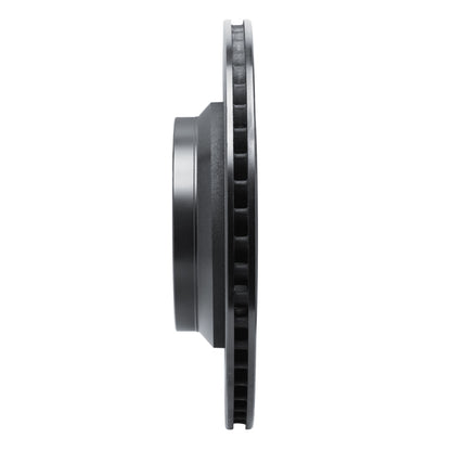 R1 Concepts R1 07-21 Lexus LS460 Rear Left Slotted Black Brake Rotor