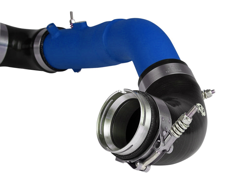 aFe 20-21 BMW Z4 M40i (G29) L6-3.0L (t) B58 BladeRunner 2-1/2in to 3in Hot-Side Charge Pipe - Blue