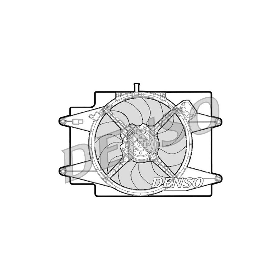 DENSO DER01001 Fan, Radiator