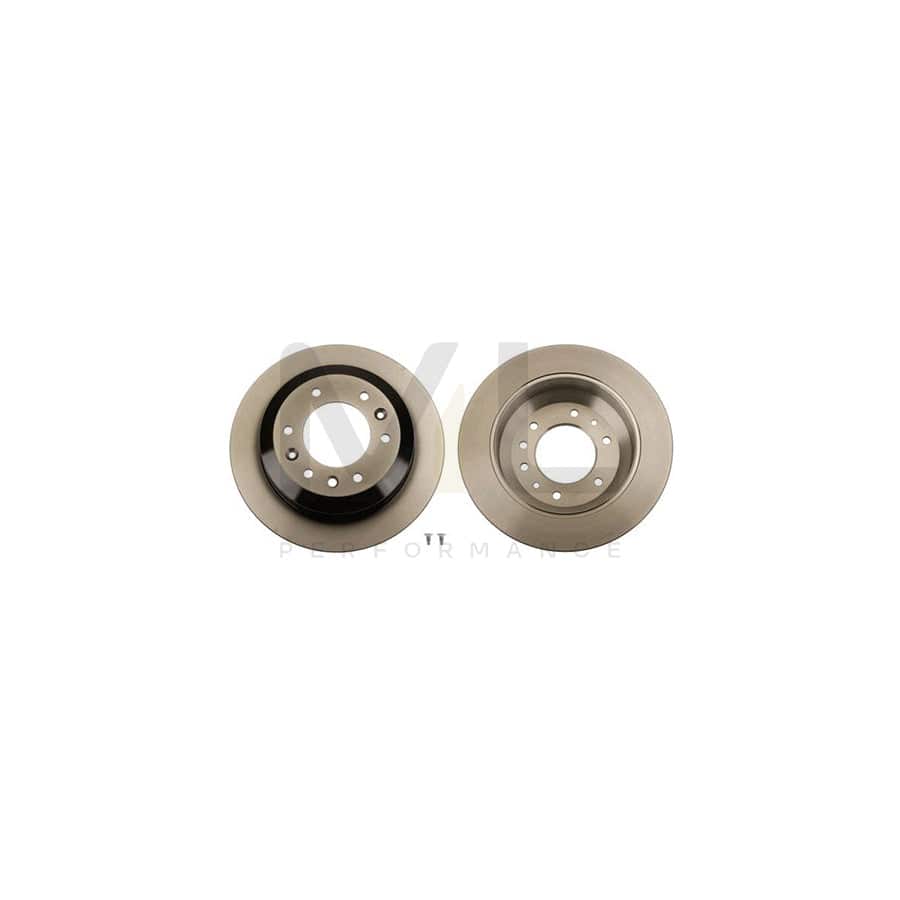 TRW DF4925 Brake Disc for KIA Sedona II (VQ) Solid, Painted, High-carbon  - 1 piece