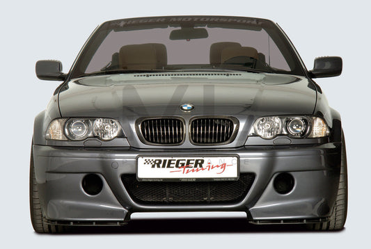 Rieger 00050244 BMW 3 Series E46 Front Bumper 1 | ML Performance UK Car Parts