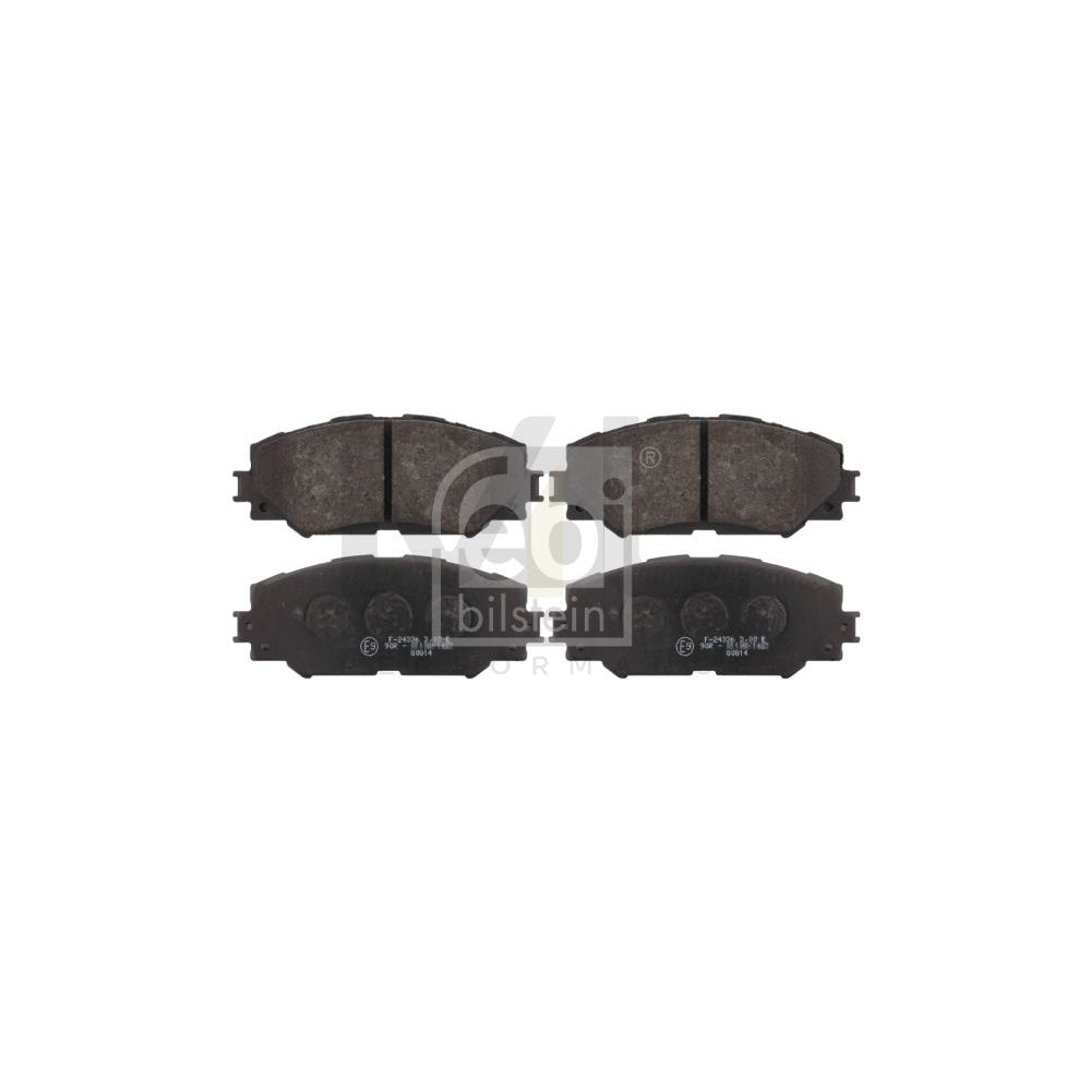Febi Bilstein 16650 Brake Pad Set Front Axle, Excl. Wear Warning Contact | ML Performance Car Parts