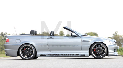 Rieger 00050207 BMW 3 Series E46 Side Skirt (Inc. M3) 2 | ML Performance UK Car Parts