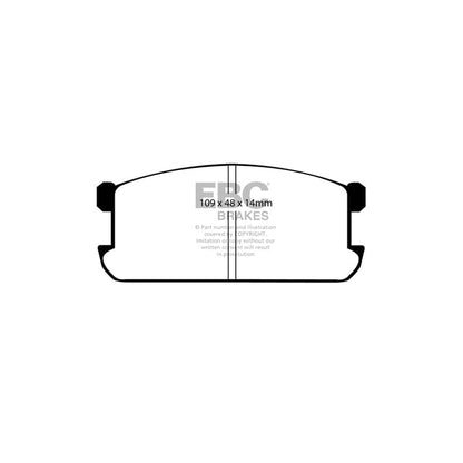 EBC PDKF1339 Mitsubishi Sigma Ultimax Front Brake Pad & Plain Disc Kit 2 | ML Performance UK Car Parts