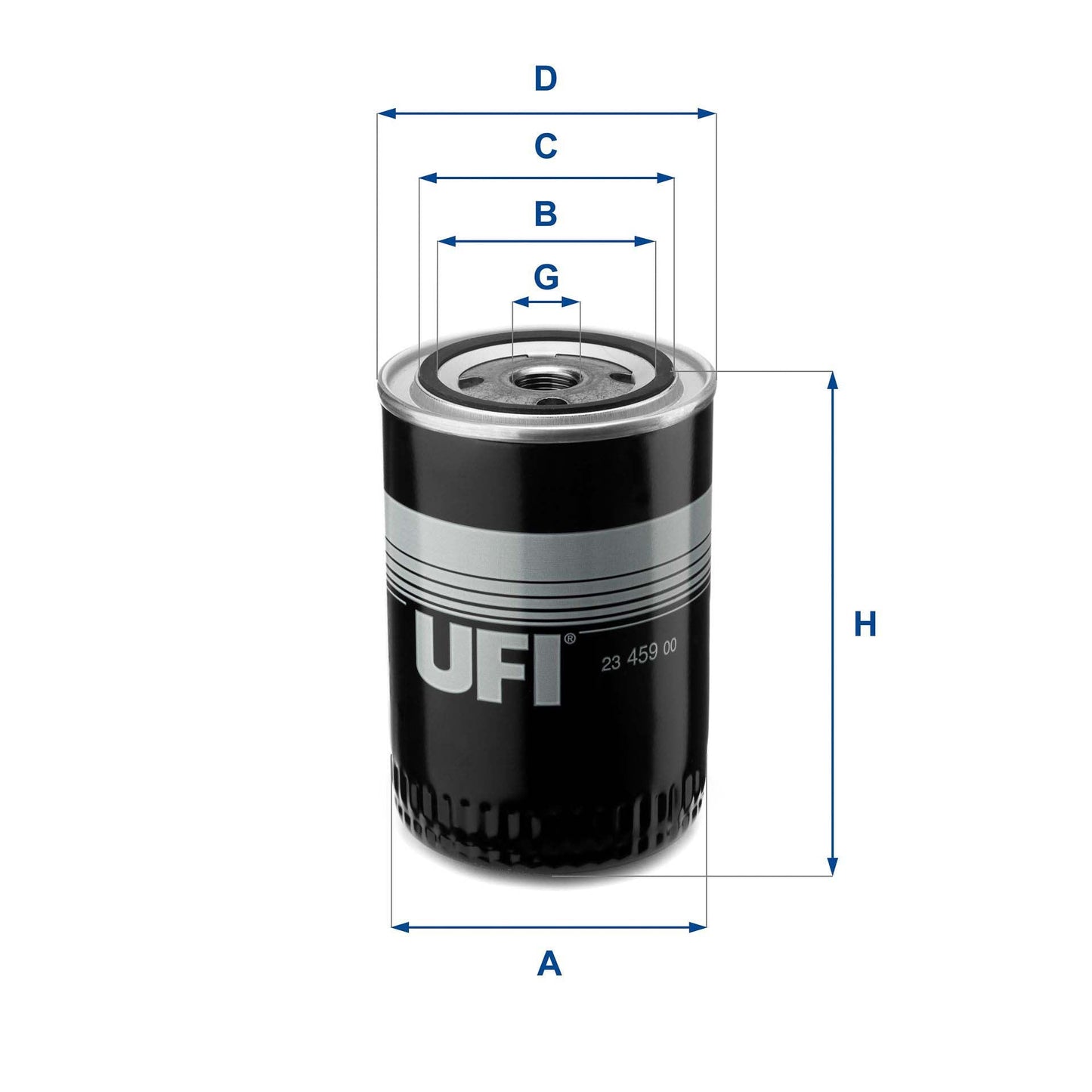 UFI 23.459.00 Oil Filter