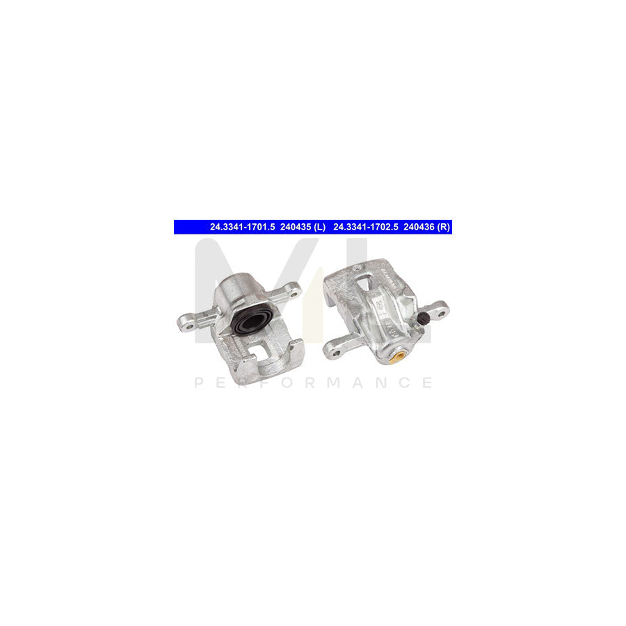 ATE 24.3341-1701.5 Brake Caliper for HYUNDAI Matrix (FC) without holder