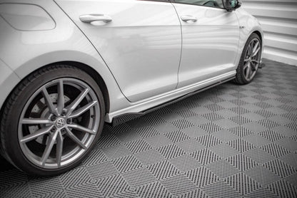 Maxton Design Volkswagen Golf R MK7 Side Skirts Diffusers V.2