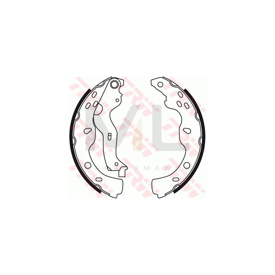 TRW GS8743 Brake Shoe Set