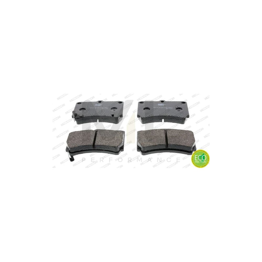 Ferodo Premier Eco Friction FDB715 Brake Pad Set With Acoustic Wear Warning, Without Accessories
