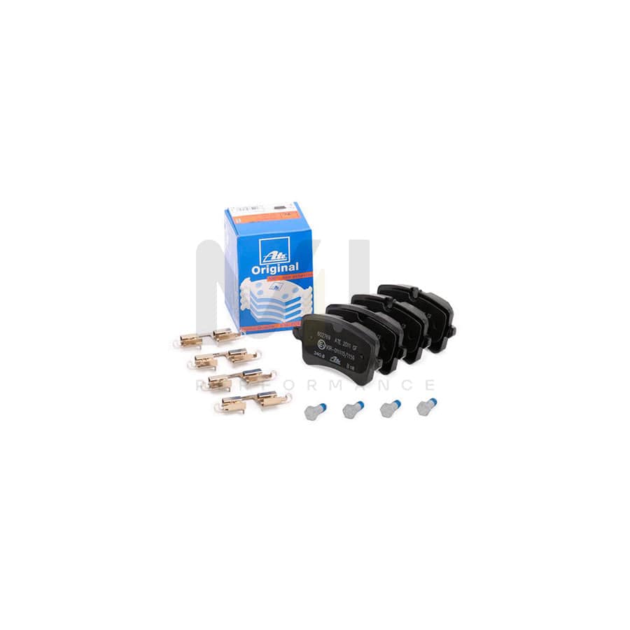 ATE 13.0460-2769.2 Brake pad set incl. wear warning contact, with brake caliper screws, with accessories