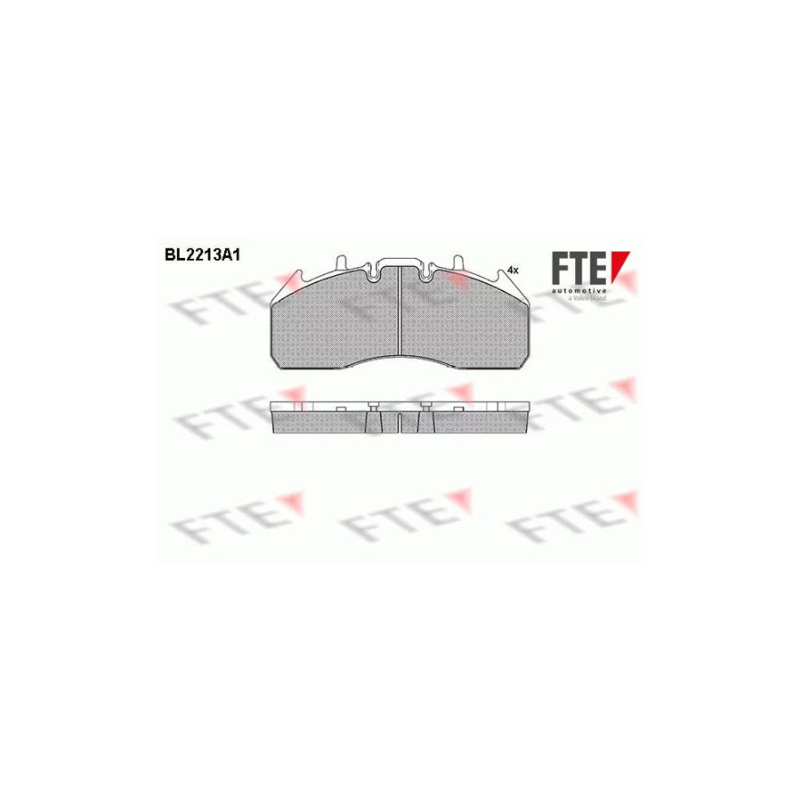 FTE Bl2213A1 Brake Pad Set