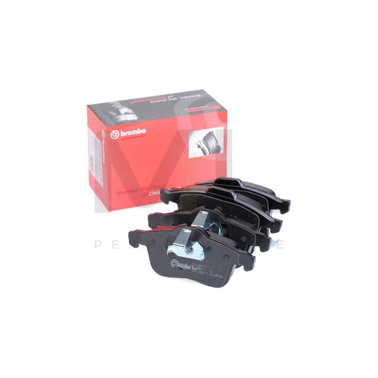 Brembo P 59 089 Brake Pad Set Directional Brake Pads, With Acoustic Wear Warning, With Piston Clip