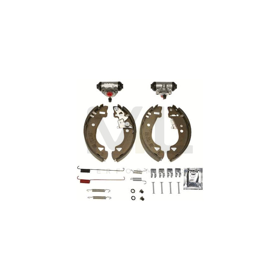 TRW Brake Kit BK1737 Brake Shoe Set with wheel brake cylinder