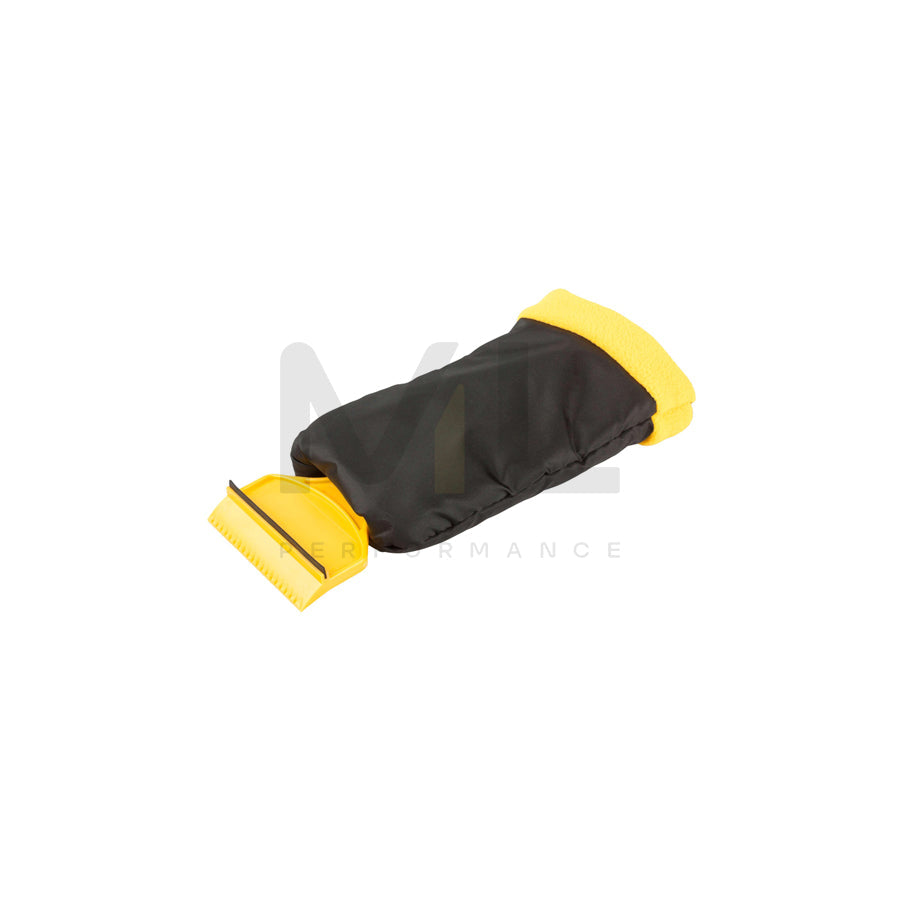 WALSER 23202 Ice scraper with mitt, with rubber blade, 30 cm