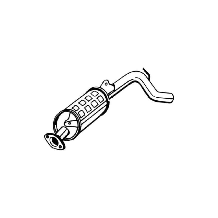 Bosal 278-873 Rear Silencer for Suzuki Wagon R  I Hatchback (Em)