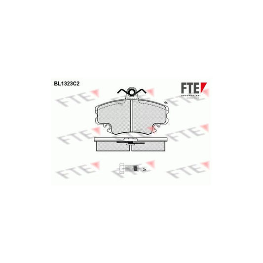 FTE Bl1323C2 Brake Pad Set