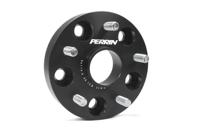 Perrin Performance PERRIN Subaru 25mm Wheel Spacers 5x114.3 BP w/56mm Hub - Black