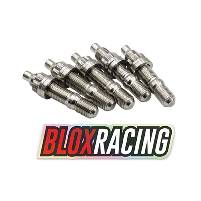 BLOX Racing Stainless Steel Exhaust Manifold Studs 5-Piece Set - M10x1.25 55mm